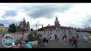 360˚ Moscow Red Square VR360 [upl. by Nhar]