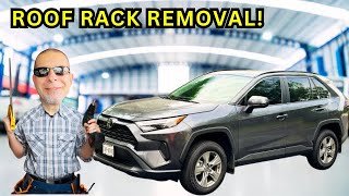 Toyota Rav4 Roof Rack Removal 20192024 [upl. by Bancroft]