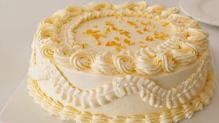 Have lemon at home make this beautiful and delicious lemon cream cake [upl. by Eastlake]