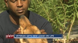 Veteran gets new lease on life with service dog [upl. by Irrot]