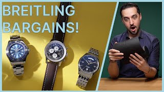 AFFORDABLE Breitlings for under 5k  Navitimer Superocean amp Premier [upl. by Alaine424]