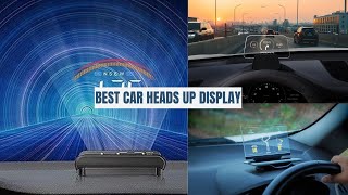 Best Car Heads Up Display 2024  HUD Reviews [upl. by Veradis]