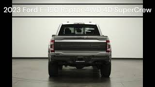 2023 Ford F150 Raptor 4WD 4D SuperCrew VIN 1FTFW1RG2PFB70298 Stock R7632 [upl. by Ainel]