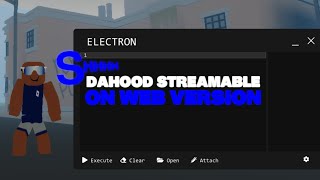 Using The BEST Da Hood Streamable on Electron V3 😲 Byfron Bypass [upl. by Cha]