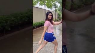 Shivani Narayanan enjoying rain [upl. by Massingill]