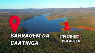 BARRAGEM DA CAATINGA  ENGENHEIRO DOLABELA [upl. by Ahgiela]