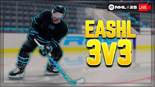 🔴LIVE  NHL 25 EASHL 3V3  Grind to Div 1 [upl. by Eckmann]