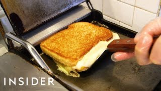 Murrays Cheese Makes The Best Grilled Cheese In NYC [upl. by Nilak432]