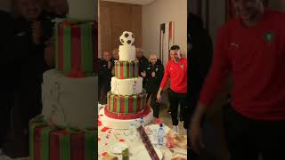 Ziyechs birthday celebration hakim ziyech hakimziyech morocco football chelsea viral shorts [upl. by Annadiana849]