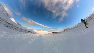 Sledging at Glencoe Mountain [upl. by Schweitzer]