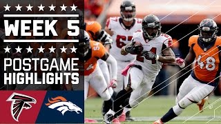 Falcons vs Broncos  NFL Week 5 Game Highlights [upl. by Neffets]