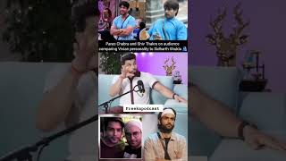 Vivian kis kisko Sid jesa lagta hai❓️viviandsena sidharthshukla paraschhabra podcast [upl. by Yesrej]