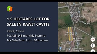 15 HECTARES LOT FOR SALE IN KAWIT CAVITE [upl. by Ahsaele462]