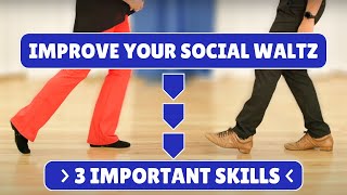 3 Important Social Waltz Technique Tips [upl. by Biebel669]