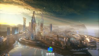 future citymetaversemade by UE4 [upl. by Lorien]