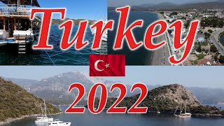 Fethiye 4K  Turkey Summer 2022  Oludeniz Hisaronu Calis Beach Kayakoy Garcia Resort and Spa [upl. by Nnylirehs655]