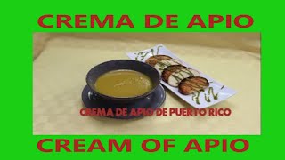 CREMA DE APIO PUERTORRIQUEÑO 🇵🇷 [upl. by Abehsat200]