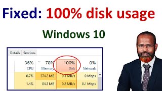 How to Fix 100 Disk Usage Issue in Windows 10 [upl. by Adni70]