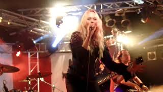 Amberian Dawn  quotLay All Your Love On MequotABBA Cover 081118 Rockfabrik Ludwigsburg [upl. by Thorlay]