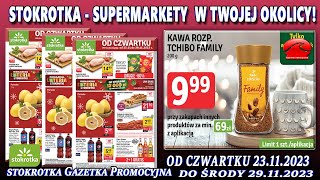 STOKROTKA Nowa Gazetka Od 23112023 Najnowsze Promocje Tygodnia W Dobrych Cenach  Co warto kupić [upl. by Bartle]