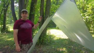 Tarp Pole Mod Demonstration [upl. by Etnoled]