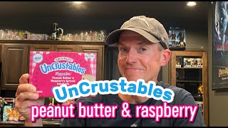 Smuckers Uncrustables Peanut Butter and Raspberry [upl. by Jardena352]