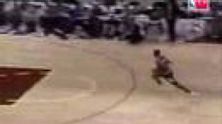 Scottie Pippen Dunk From the Free Throw Line [upl. by Ivo]