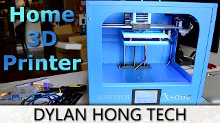 XOne 3D Printer UnboxingSetup  Review 2016 [upl. by Martinelli795]