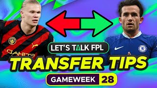 FPL TRANSFER TIPS BLANK GAMEWEEK 28 Who to Buy and Sell  Fantasy Premier League Tips 202223 [upl. by Margalit997]