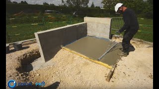 Comment faire un dallage en béton [upl. by Mikeb]