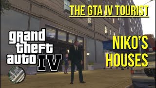 The GTA IV Tourist Nikos Safehouses [upl. by Gnal251]