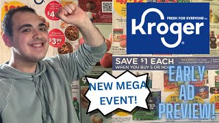 NEW KROGER MEGA EVENT  KROGER WEEKLY AD PREVIEW 101823  102423 [upl. by Tilden116]