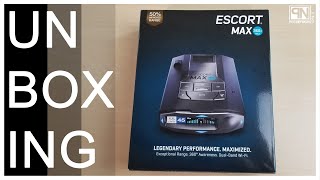 Escort MAX 360c MK II Radar Detector  Unboxing  Poc Network [upl. by Mattias684]