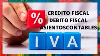 Asientos Contables con IVA 💲 DEBITO Y CREDITO FISCAL 👉 Calculo de la Posicion Mensual [upl. by Apilef]