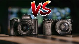 Sony a6000 vs Canon M50 [upl. by Niwdla16]