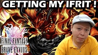 Getting Ifrit  Final Fantasy Brave Exvius FFBE [upl. by Shauna318]