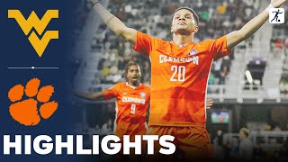 West Virginia vs Clemson  NCAA Mens College Cup Semi Final  Highlights  December 08 2023 [upl. by Latoya193]