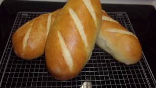 Easy Homemade French Bread [upl. by Ecnadnac735]