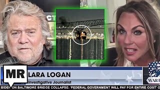 Lara Logan STUNS Bannon With BATCRAP Bridge Take [upl. by Yreffeg225]