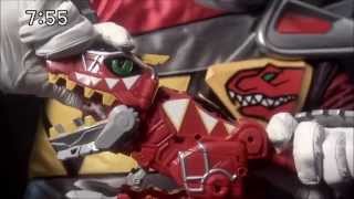 Power Rangers Dino Charge Zyuden Sentai Kyoryuger Toys Commercial CM [upl. by Natal]