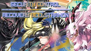 Digimon TCG  Security Control Recovery Beelstarmon [upl. by Oicelem]