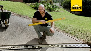 How to install an Easy Drain clip together drainage [upl. by Nitsrek]