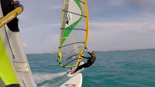 Bermuda Windsurfing  Short Session testing the new GoPro Session [upl. by Atteynek404]