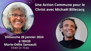 🚶‍♀☀🚶‍♂ Michaël et MarieOdile agissent ensemble pour le Christ ce dimanche 28 janvier [upl. by Amre749]