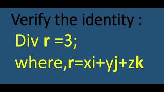 verify div r3  where rxiyjzk [upl. by Enelaj]