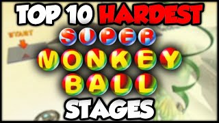 Top 10 Hardest Super Monkey Ball Stages [upl. by Ynabe]