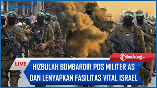 🔴 ASIsrael GELAGAPAN Hizbulah Bombardir Pos Militer AS dan Lenyapkan Fasilitas Vital Israel [upl. by Bever261]