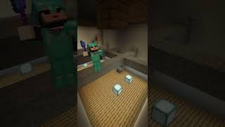 🛌 MIRÁ el DORMITORIO que CONSTRUÍ para Mi BUNKER SECRETO en Minecraft Survival [upl. by Arac415]