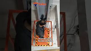 Hydraulic cargo elevator lift [upl. by Bose]