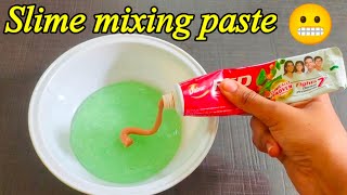 Slime mixing into paste satisfying videoFun Mixing [upl. by Ardnek]